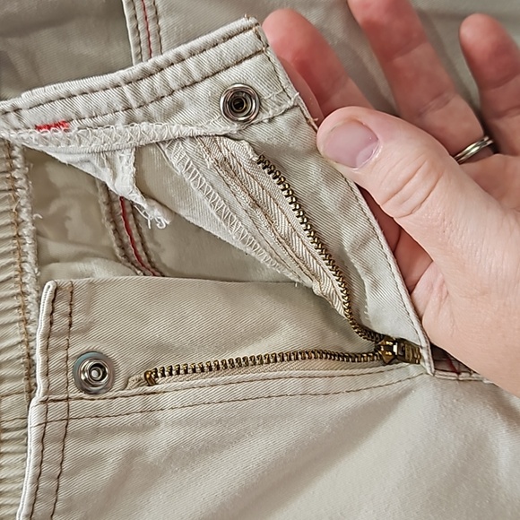 Oshkosh, The Genuine Article, Kids Capri's, Sz 6 100% Cotton,Embroidered Flower - Picture 7 of 15